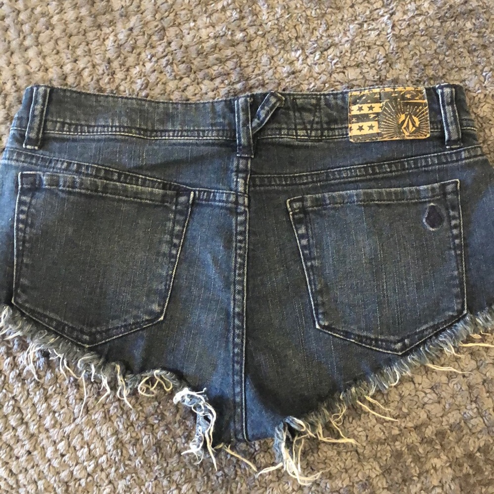 Volcom Denim Micro Shorts - Picture 3 of 3